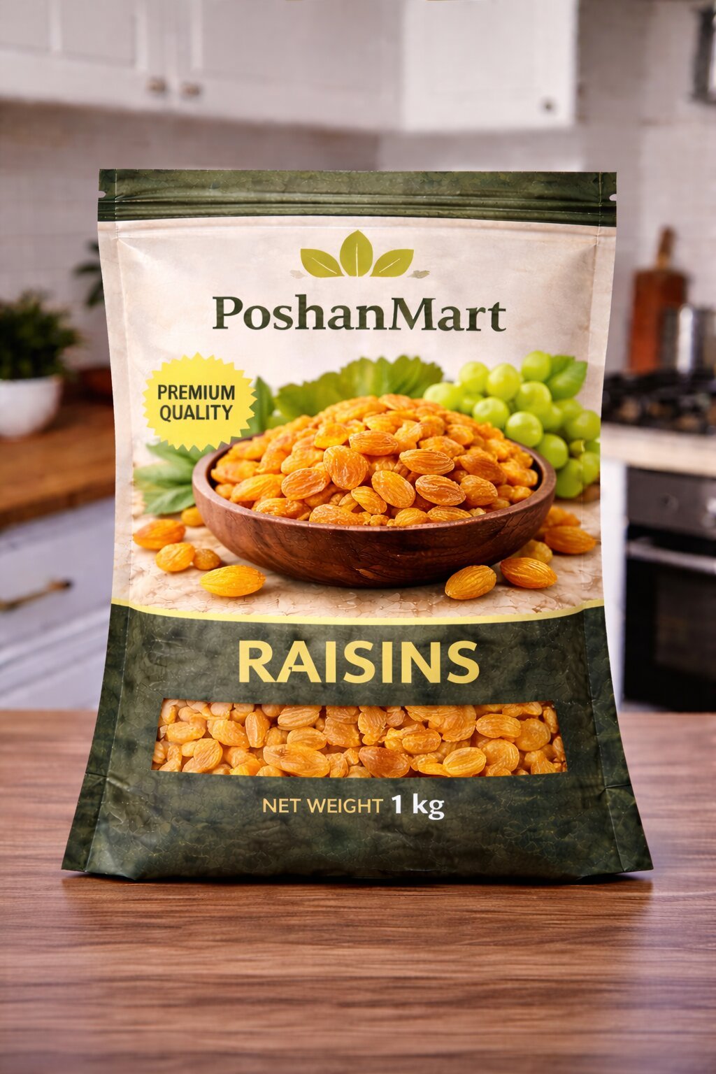 PoshanMart Premium Raisins
