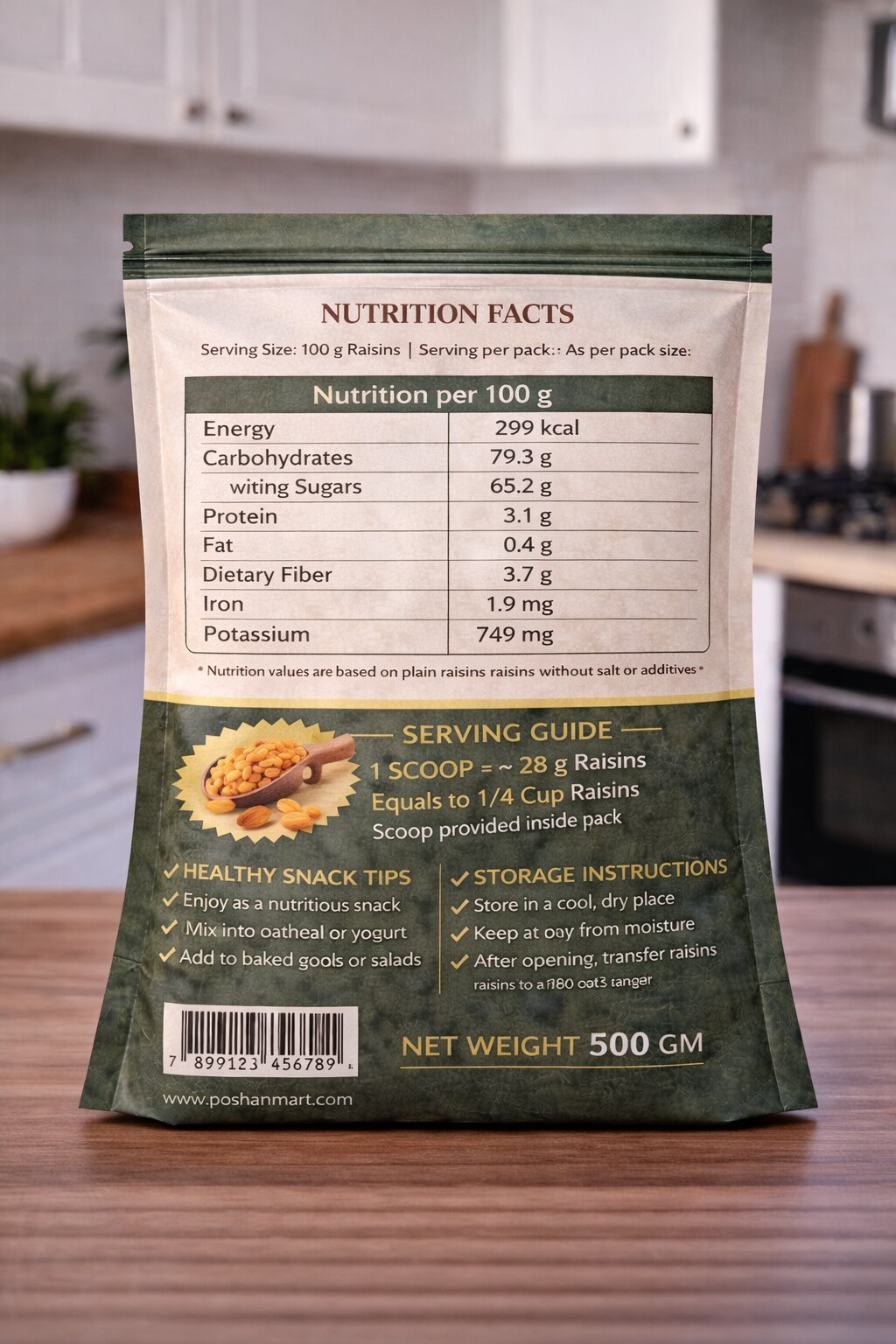 PoshanMart Premium Raisins - Image 2