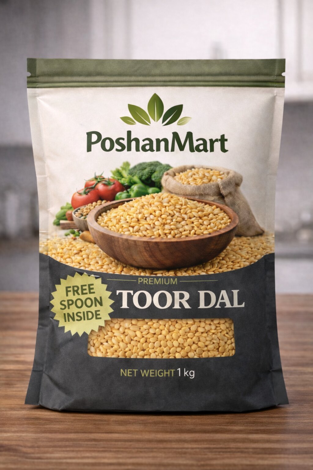 PoshanMart Premium Toor Dal
